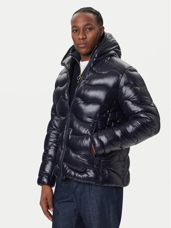 Save The Duck Зимно яке D32390M LOVE21 Тъмносин Regular Fit цвят на ниска цена