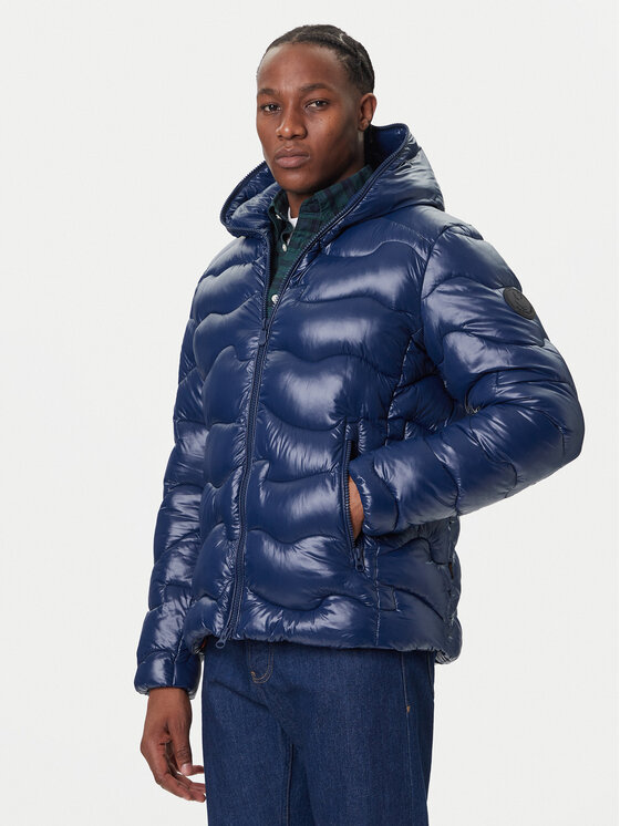 Save The Duck Зимно яке D32390M LOVE21 Тъмносин Regular Fit цвят на ниска цена