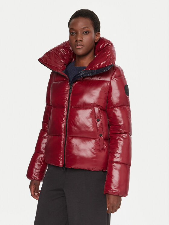 Save The Duck Зимно яке D39370W LOVE21 Бордо Regular Fit цвят на ниска цена