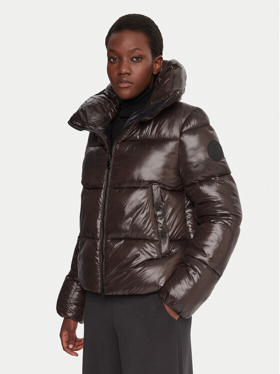 Save The Duck Зимно яке D39370W LOVE21 Кафяв Regular Fit цвят на ниска цена