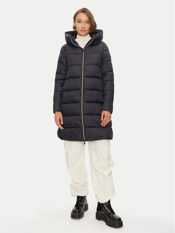 Save The Duck Зимно яке D40279W IRIS19 Черен Regular Fit цвят на ниска цена