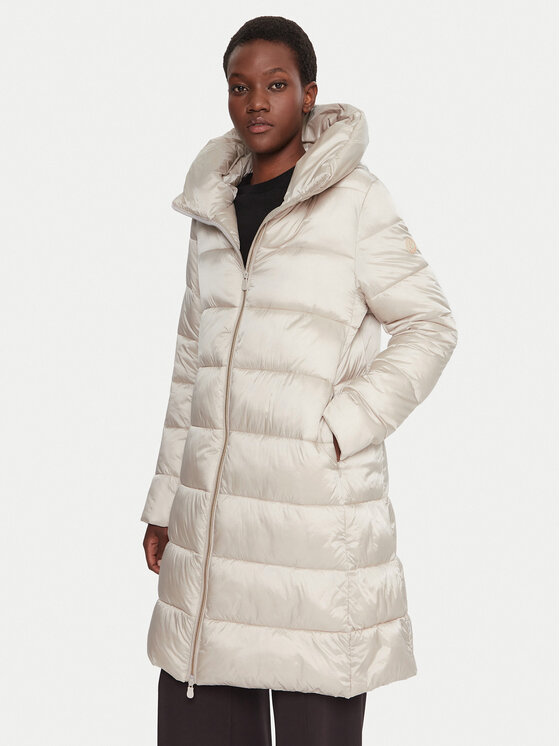 Save The Duck Зимно яке D40279W IRIS21 Бежов Regular Fit цвят на ниска цена