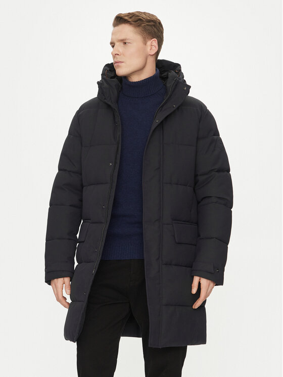 Save The Duck Зимно яке D41780M WULY19 Тъмносин Regular Fit цвят на ниска цена