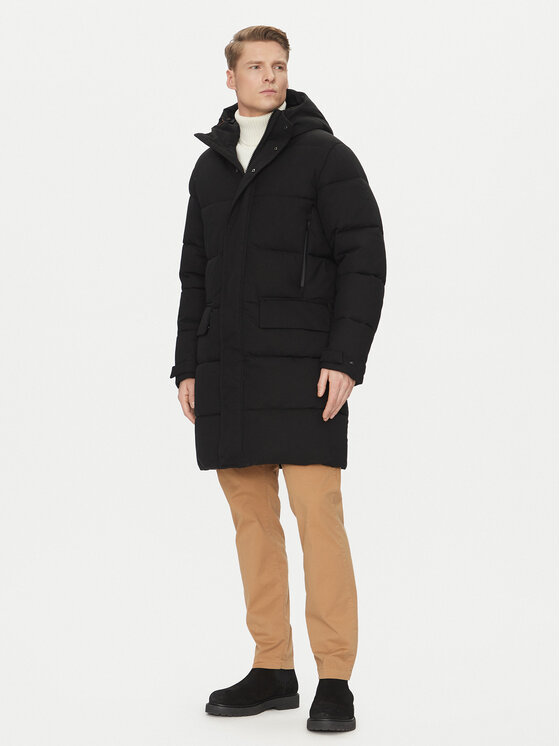 Save The Duck Зимно яке D41780M WULY19 Черен Regular Fit цвят на ниска цена