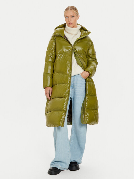 Save The Duck Зимно яке D41864W LUCK19 Зелен Loose Fit цвят на ниска цена