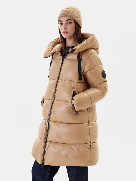 Save The Duck Зимно яке D45510W LOVE21 Бежов Regular Fit цвят на ниска цена