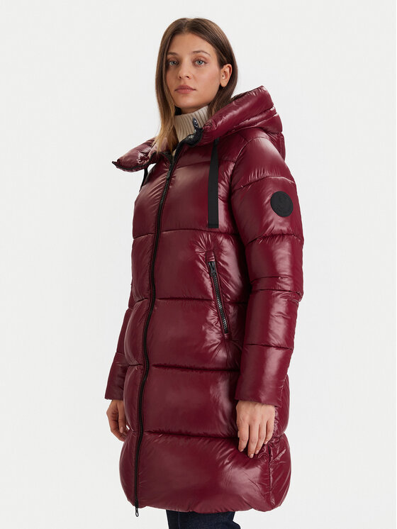 Save The Duck Зимно яке D45510W LOVE21 Бордо Regular Fit цвят на ниска цена