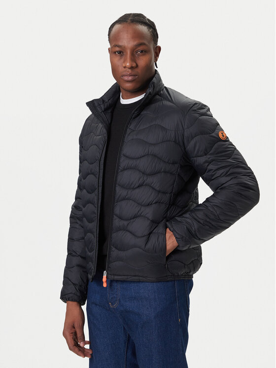 Save The Duck Преходно яке D32188M GIGA21 Черен Regular Fit цвят на ниска цена