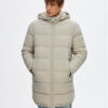 Selected Homme Зимно яке Cooper 16089959 Бежов Regular Fit цвят на ниска цена