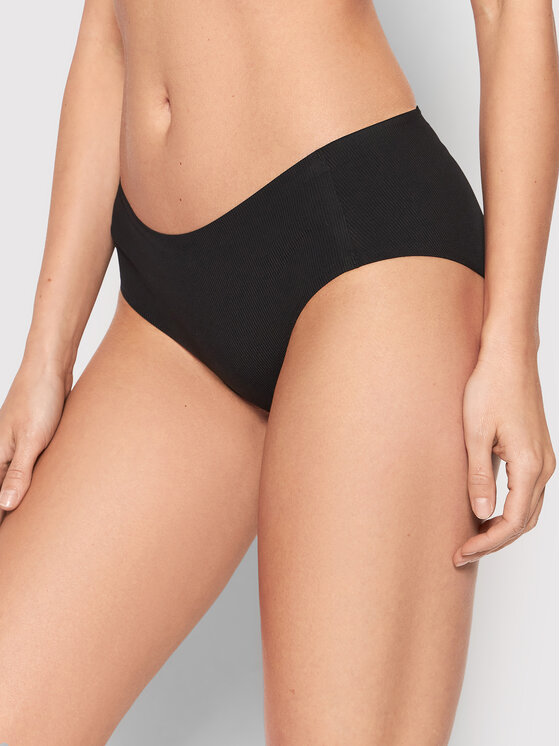 Selmark Класически дамски бикини One 10602 Черен цвят на ниска цена