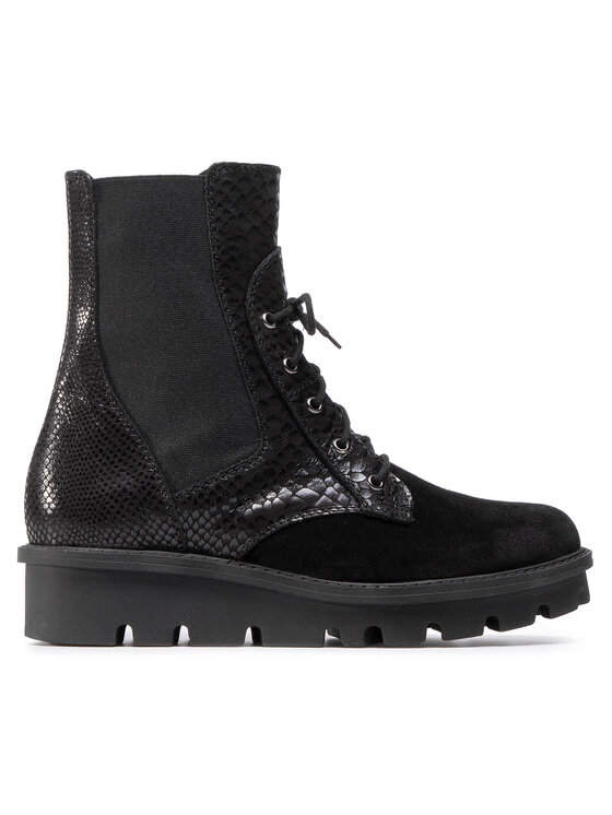 Sergio Bardi Боти тип челси SB-36-10-001016 Черен цвят на ниска цена