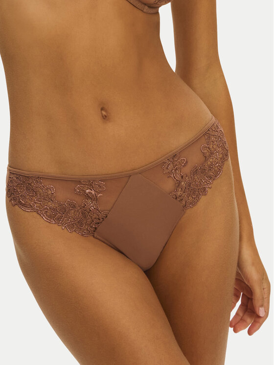 Simone Pérèle Бикини тип прашка Saga 15C700 Кафяв цвят на ниска цена