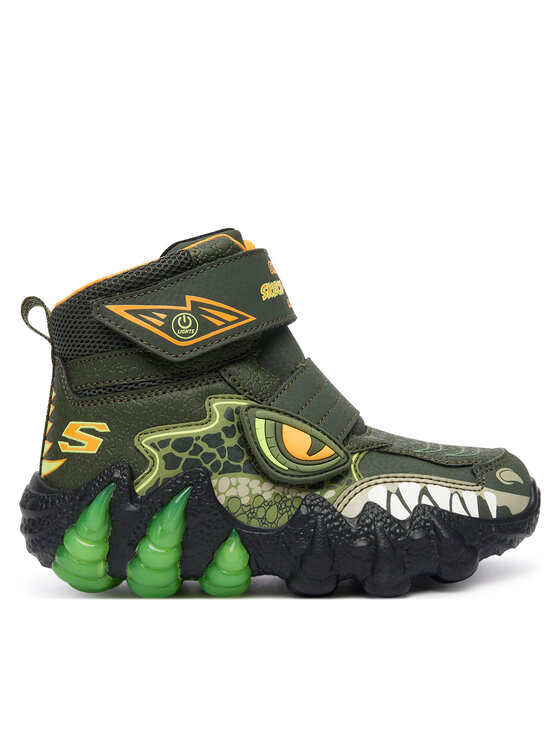 Skechers Апрески Skech-O-Saurus Lights 2.0 400122L OLV Каки цвят на ниска цена