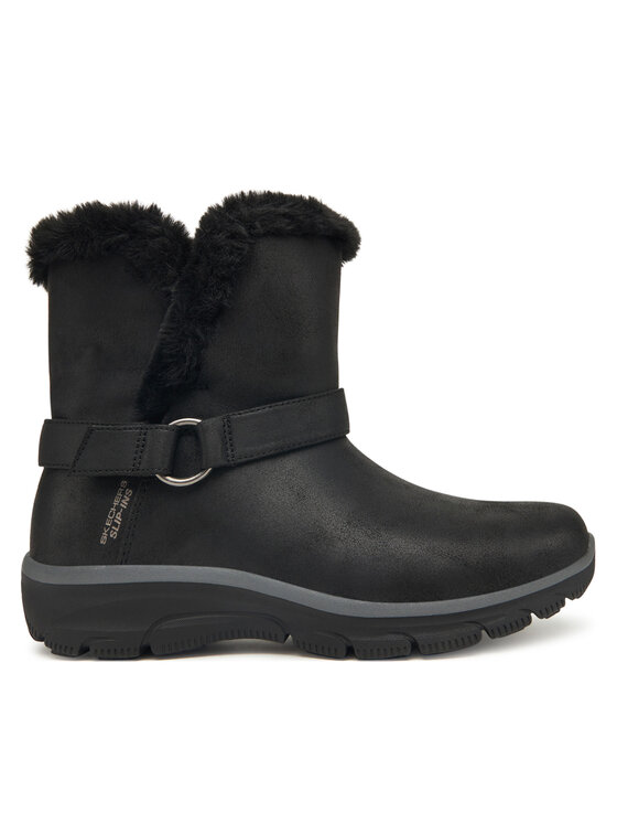 Skechers Боти Easy Going 168045/BLK Черен цвят на ниска цена