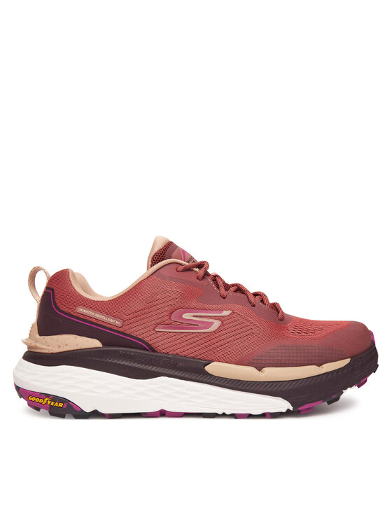 Skechers Маратонки за бягане Max Cushioning Elite Trail 2.0 129165/RUST Бордо цвят на ниска цена