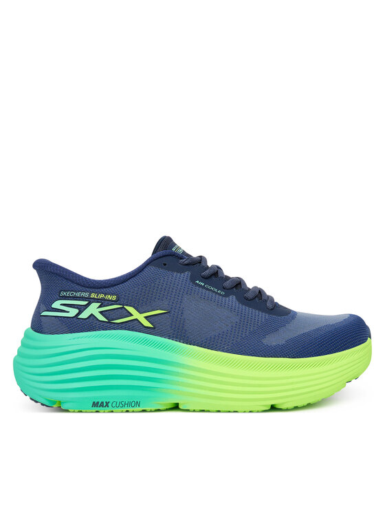 Skechers Маратонки за бягане Max Cushioning Endeavour 129473/NVLM Тъмносин цвят на ниска цена