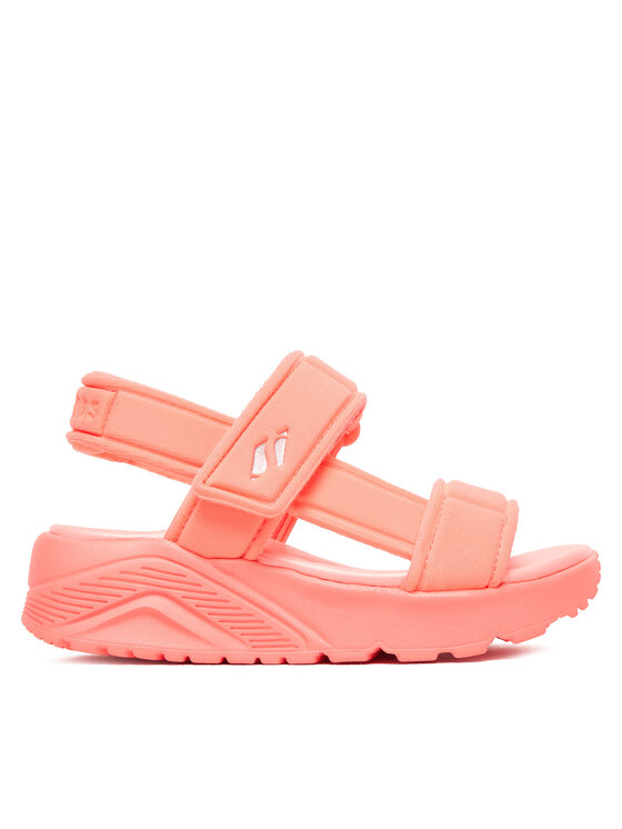Skechers Сандали Uno Lite Sandal-Sunny Stand 310372L/CRL Коралов цвят на ниска цена