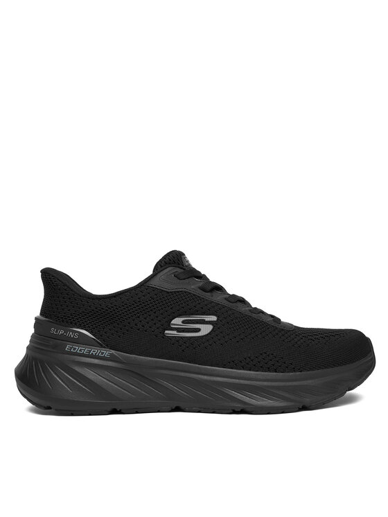 Skechers Сникърси Edgeride 232846 BBK Черен цвят на ниска цена