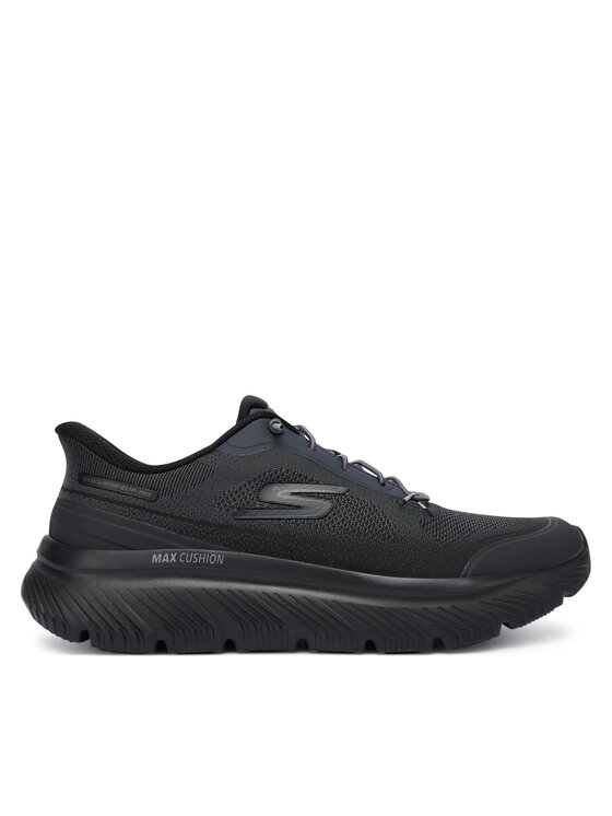 Skechers Сникърси Go Walk Max Cushioning Hyper Burst 217128 BBK Черен цвят на ниска цена