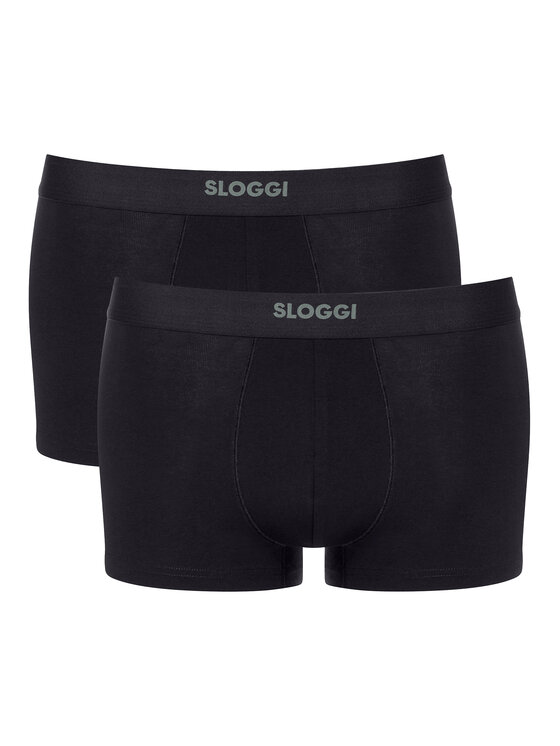 Sloggi Комплект боксерки 10222379 Черен цвят на ниска цена