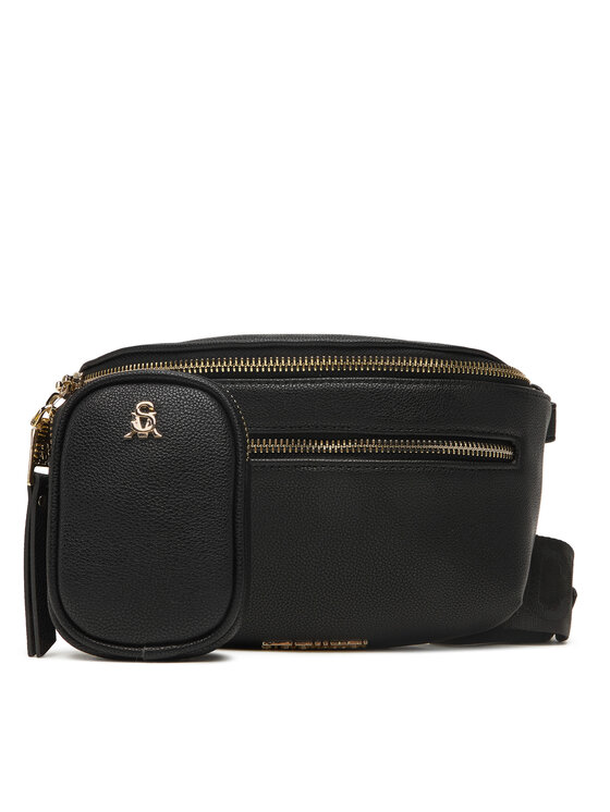 Steve Madden Дамска чанта Bclarke2 SM13001831 Черен цвят на ниска цена