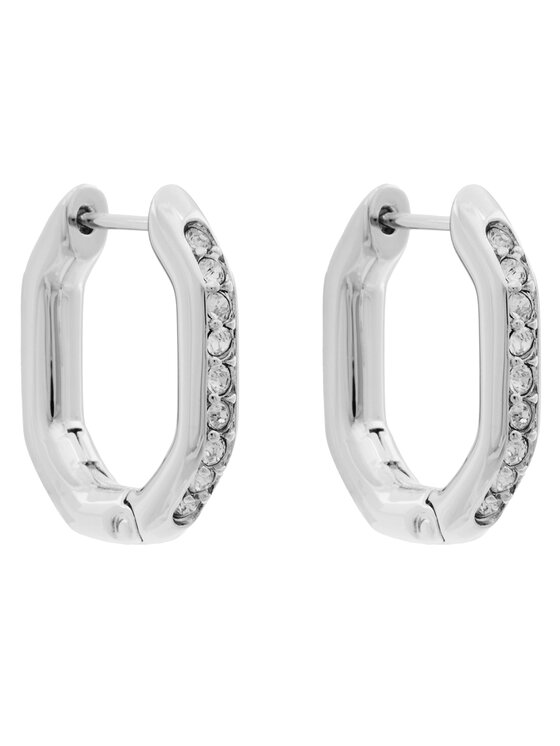 Swarovski Обици Dextera Octagon 5724585 Сребрист цвят на ниска цена