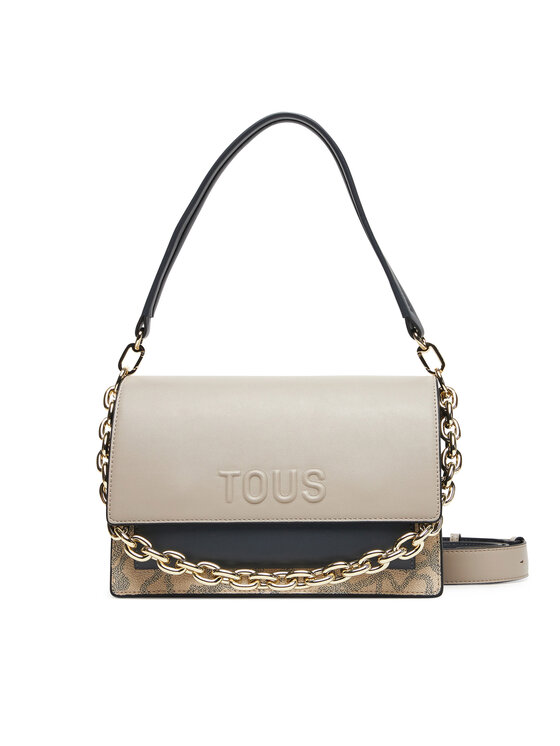 TOUS Дамска чанта Audree Kaos Icon 2002287644 Бежов цвят на ниска цена
