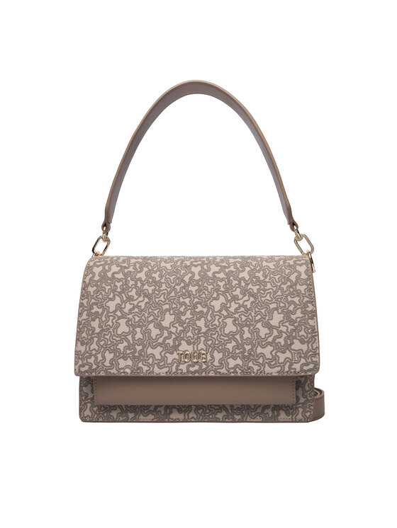 TOUS Дамска чанта Audree Kaos Mini Lines 2002183344 Кафяв цвят на ниска цена