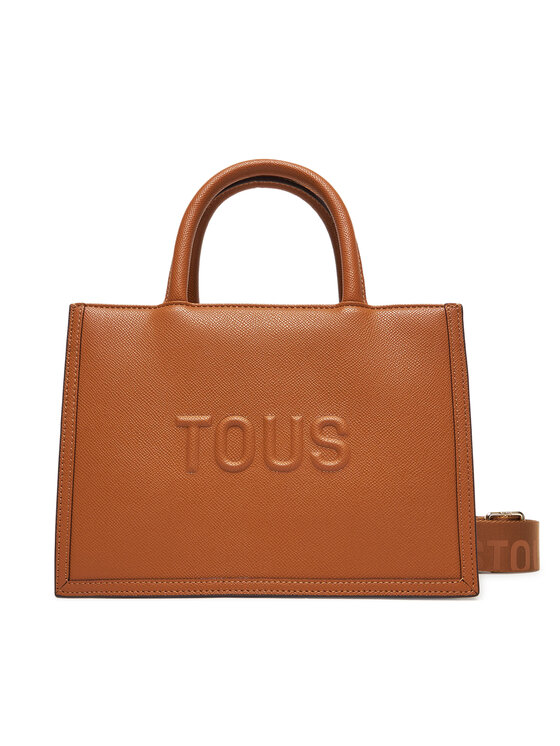 TOUS Дамска чанта Brenda 2002192143 Кафяв цвят на ниска цена