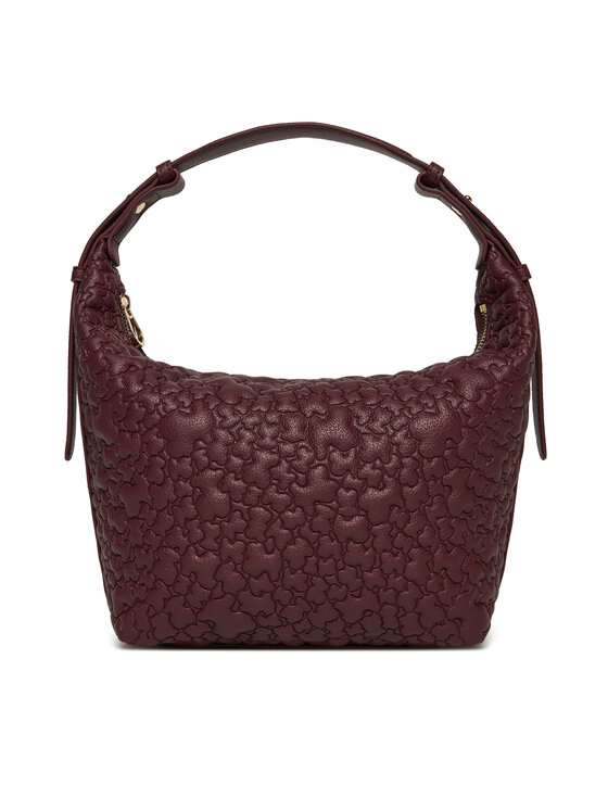 TOUS Дамска чанта Puffy Bear 2002304921 Бордо цвят на ниска цена