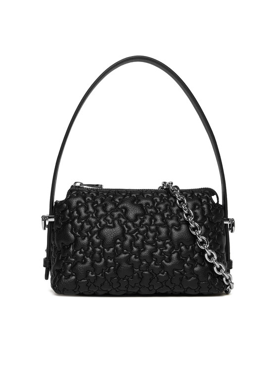 TOUS Дамска чанта Puffy Bear 2002305051 Черен цвят на ниска цена