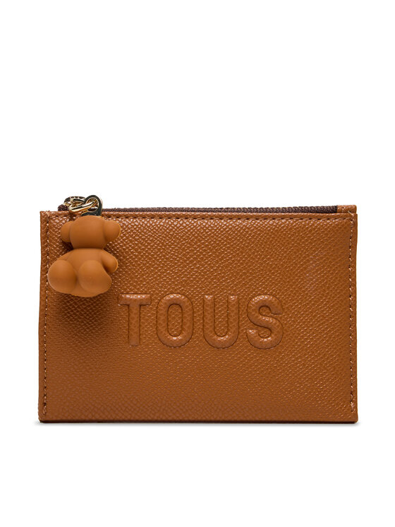 TOUS Калъф за кредитни карти Brenda 2002106145 Кафяв цвят на ниска цена