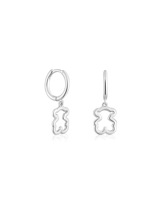 TOUS Обици New Silueta 1004438900 Сребрист цвят на ниска цена