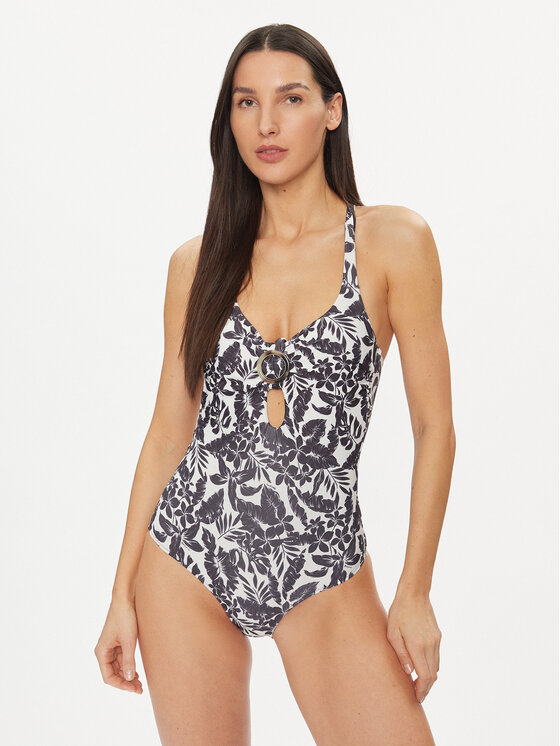 TWINSET Бански костюм 231LMMB00 Черен цвят на ниска цена