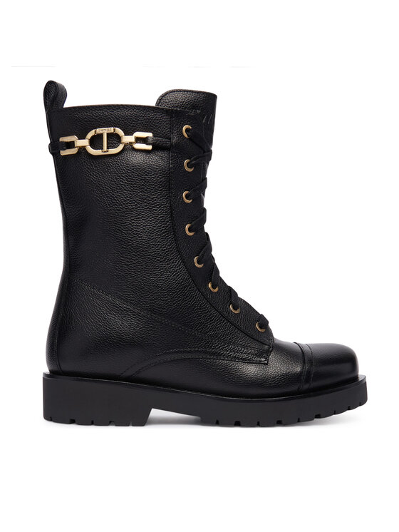 TWINSET Зимни обувки 252TCP150 Черен цвят на ниска цена