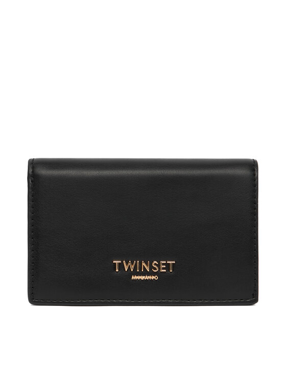 TWINSET Портфейл 252TL8013 Черен цвят на ниска цена