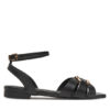 TWINSET Сандали Ciabatta 251GCJ04A Черен цвят на ниска цена
