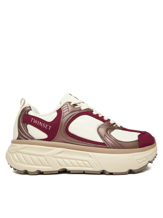 TWINSET Сникърси 252TCP01C Бордо цвят на ниска цена