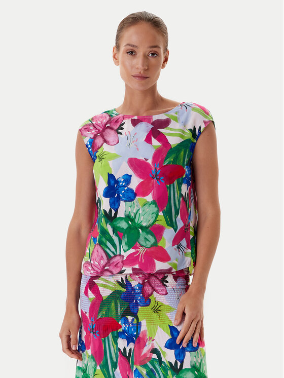 Tatuum Блуза Afeli T2511.046 Цветен Regular Fit цвят на ниска цена