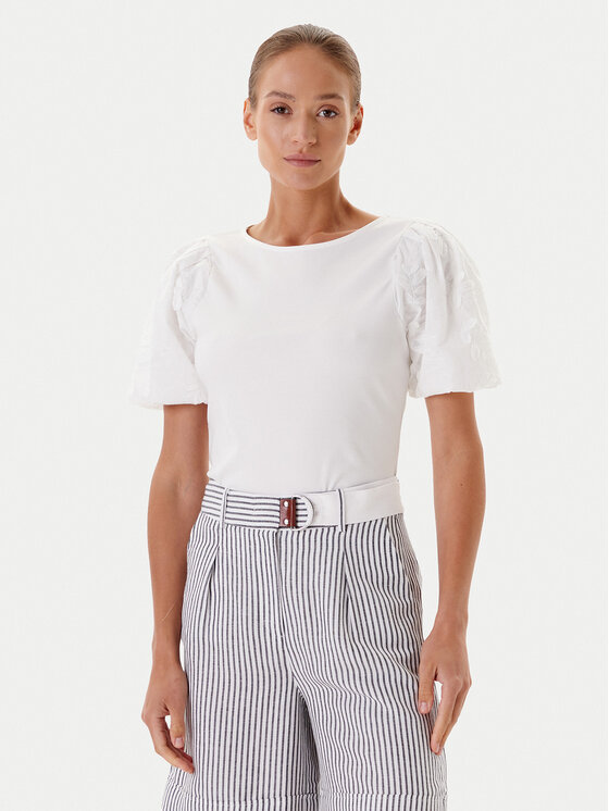 Tatuum Блуза Kathia T2503.051 Бял Regular Fit цвят на ниска цена