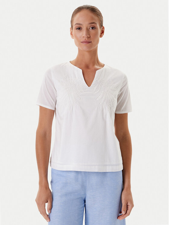 Tatuum Блуза Simonetta T2509.051 Екрю Regular Fit цвят на ниска цена