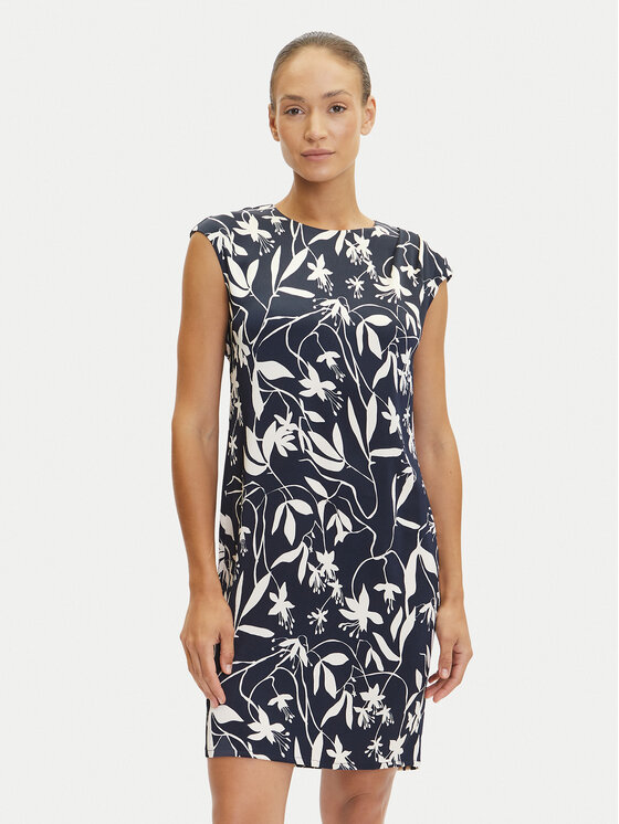 Tatuum Ежедневна рокля Zimona 1 T2508.207 Тъмносин Relaxed Fit цвят на ниска цена