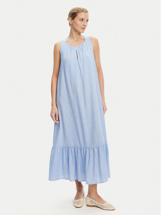 Tatuum Лятна рокля Estella T2511.201 Светлосиньо Relaxed Fit цвят на ниска цена