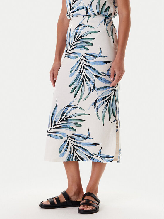 Tatuum Миди пола Seno T2509.176 Бежов Regular Fit цвят на ниска цена