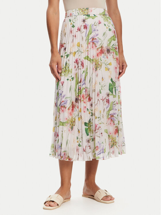 Tatuum Плисирана пола Mirama T2507.171 Цветен Regular Fit цвят на ниска цена