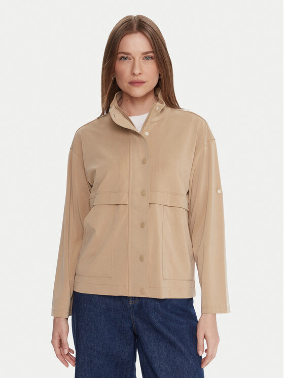 Tatuum Преходно яке Eddie T2505.017 Бежов Regular Fit цвят на ниска цена