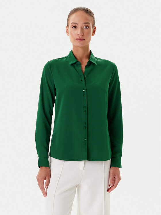 Tatuum Риза Enmo T2502.078 Зелен Regular Fit цвят на ниска цена