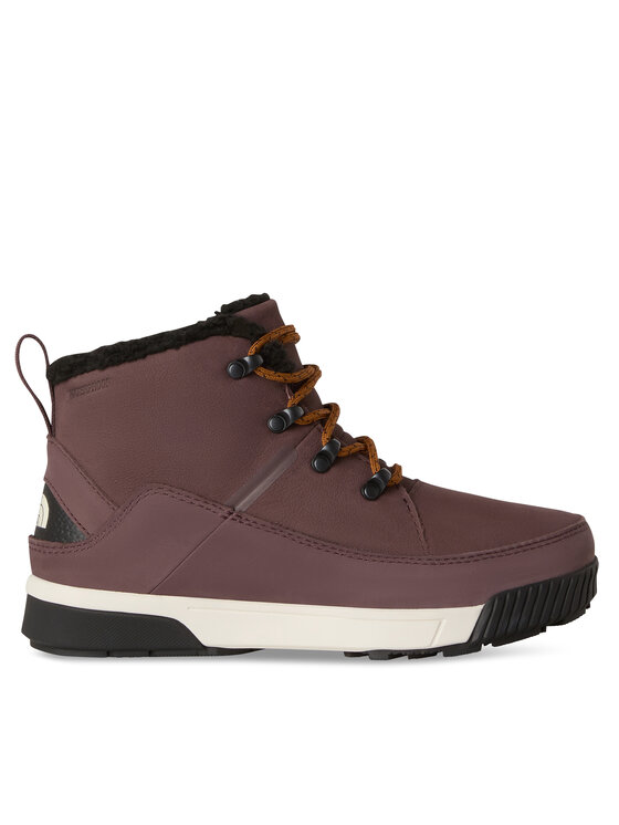 The North Face Апрески Sierra Mid Lace W NF0A4T3XC9R1 Кафяв цвят на ниска цена