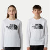 The North Face Блуза Easy NF0A89J2 Бял Regular Fit цвят на ниска цена