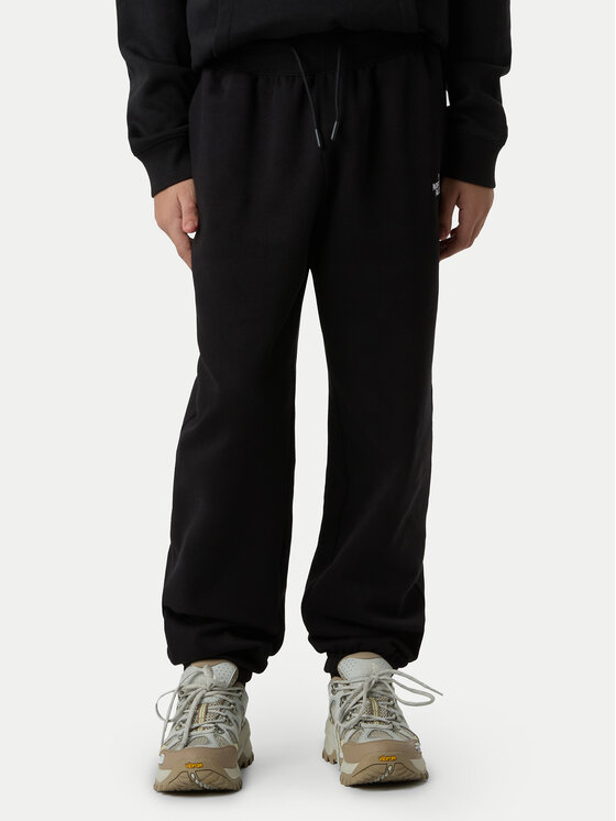 The North Face Долнище анцуг Essential NF0A8BHS Черен Regular Fit цвят на ниска цена